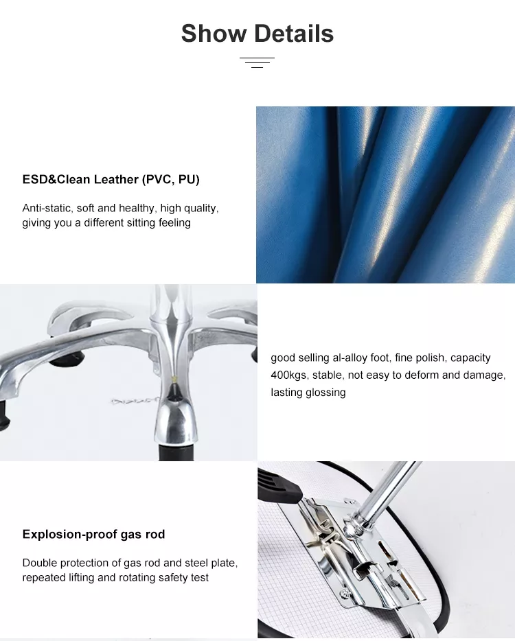 Multi Colors Anti Static Hospital Esd Chair With Armrest Dental Lab Chairs