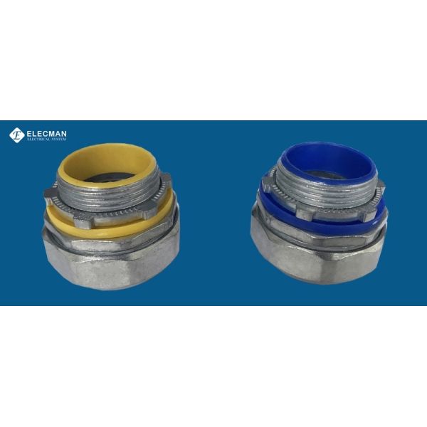 Zinc Straight Liquid Tight Connector 2-1/2 Inch