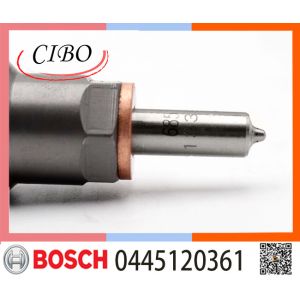 China Fuel Injection Common Rail Fuel Injector 0445120361 for BOSCH Cummins ISF 3.8 FOTON VOGLA 0 445 120 361 on sale
