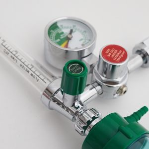 Customizable O2 Pressure Reducer Oxygen Gauge Flow Meter for Industrial