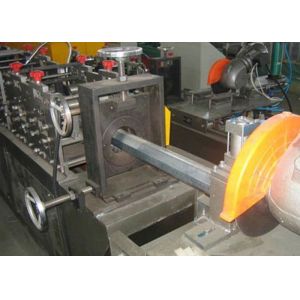 Color Steel Rainspout Pipe Roll Forming Mahine Rectangle Round Shape Available