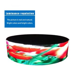 P3.91 Curved LED Wall Screen , Indoor Outdoor LED Screen Display 5500-6500 Nits