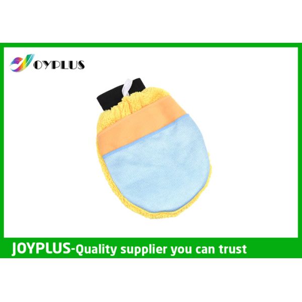 Multi - Purpose Microfiber Car Wash Sponge , Microfiber Chenille Wash Mitt