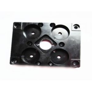 CNC Custom RC Aircraft Parts Aluminum Anodized Black Polishing