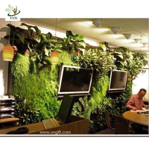 China UVG GRW018 Vertical Wall Garden Planter Home Decoration Artificial Plant on sale