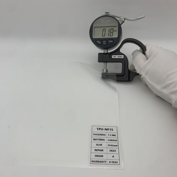 Water Resistant Anti UV TPU PPF Film 8.5mil Transparent Car Tint TPU-NF15