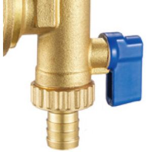 6020 Brass End Piece With G1" Felxible Female Nut For Hot Forged Return Manifold