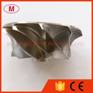 T04S 58.47/76.07mm 11+0 blades turbo milling/aluminum 2618/billet compressor