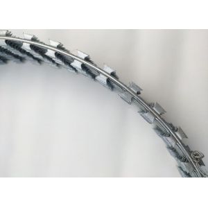 Hot Dipped Galvanized Razor Wire Concertina Cross BTO-10 Short Blade