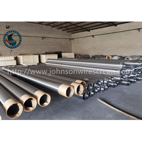 Non Magnetic Stainless Steel Water Well Screen Continuous Slot For Sand Control