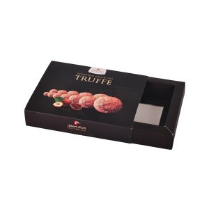Drawer Type Chocolate Paper Boxes With Golden Hot Stamping OEM ODM