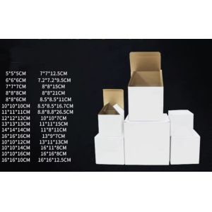 Wholesale of Various Sizes of Spot White Boxes Paperboard Corrugated Carton Box