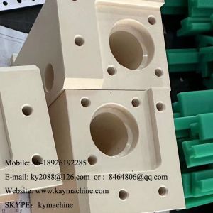 Polyetheretherketone Tecapeek Polycarbonate Rubber Parts Custom Machining