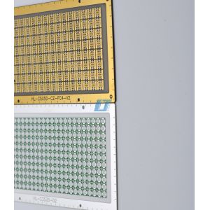Cheap Advanced Ceramic Printed Circuit Board Immersion Gold Surface Finish Al2O3 for sale