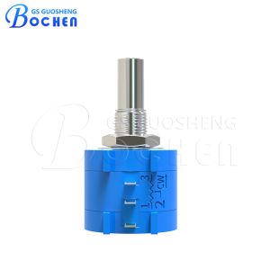 Wirewound Element Type 3590S Potentiometer with 10 Turns and Nominal Resistance
