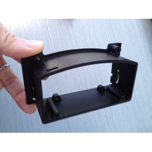 Powder Coated Precision CNC Milling Machining Plastic Custom ABS Prototype