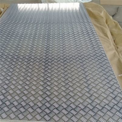 5 Bar Aluminium Tread Plate ,thickness 0.8-15mm, width:100-1200mm