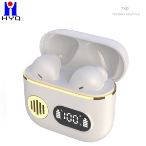 750 Hifi Sound Type C Earbud With Digital Display True Wireless Stereo Earphone