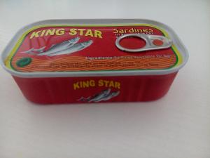 China Low Sodium Boneless Skinless Sardines / Healthiest Canned Sardines In Brine on sale