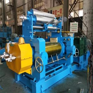 400mm Diameter Rubber Mill Mixer 37Kw Two Roll Mixing Mill