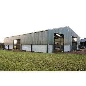 Cheap Corrosion Resistant Prefabricated Steel Structure Warehouse Construction Farm Shed for sale
