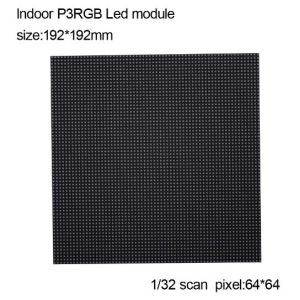 HD P3 1R1G1B Indoor LED Screen Module High Refresh Rate 3840Hz For Church