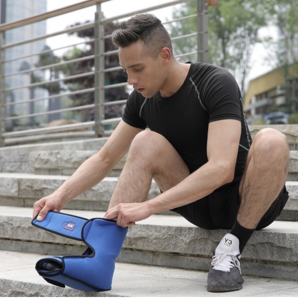 Reusable Ice Pack Wrap Wearable Gel Wrap For Ankle Pain And Swelling Control