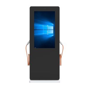 China 4K Outdoor Digital Signage Kiosk / Advertising Kiosk Display 24V 1080mm Width on sale