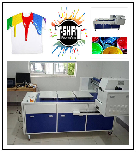 CMYK DTG Printer Garment Printing Machine No Smell Environment Protection
