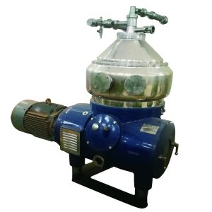 7000L / H Centrifugal Disc Oil Water Separator Stainless Steel For Olive Oil