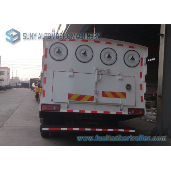10T Dongfeng Kingrun Street Sweeper Truck With Dry Dust / Wet Dust Suction