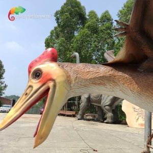 Waterproof Jurassic Animatronic Pterosaur Amusement Park Dinosaurs 1.2 meters