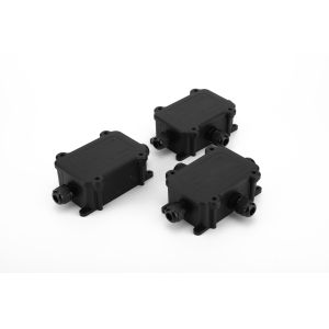 Light IP68 Quick Connector 4 Way External Electrical Junction Box PC Enclosure