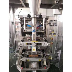 Weighing PE Film Automatic Food Packing Machine For Biscuit