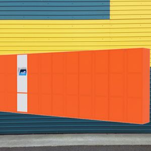 Cheap Safe Outdoor Parcel Locker Automatic For School With Cloud Manage System Remote Control Platform for sale