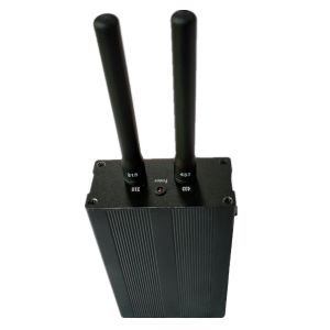 2 Bands Portable Mobile Phone Signal Jammer Remote Control Handheld