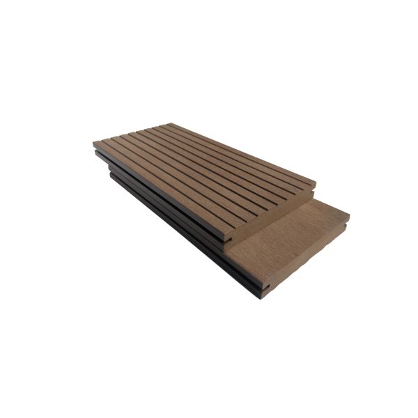 Quality Flat Grain 2900mm 150mm 23mm WPC Solid Decking wholesale