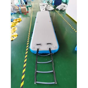 20cm Thick Drop Stitch Floating Inflatable Docks With Ladder