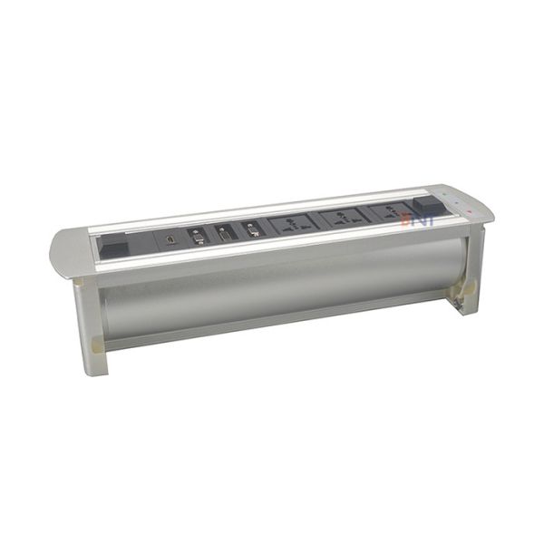 Quality Universal Power Electric Rolling Office Tabletop Desktop Socket Outlet wholesale