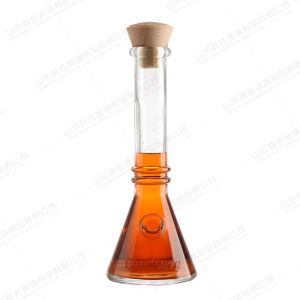 750ml 700ml 500ml 375ml Tower Shape Long Neck Glass Bottle for Whiskey Vodka