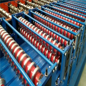 Corrugated Iron Sheet Metal Roof Roll Forming Machine With High Capacity