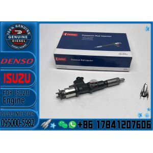 China High Quality New Common Rail Injector Diesel Fuel Injector Nozzle Assembly 8-97603099-2 095000-5982 For 6WF1 6WG1 Engine on sale