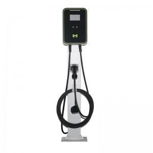 Cheap Wholesale IP55 AC 380V 22KW 32A commercial ev charger with OCPP 1.6 for sale