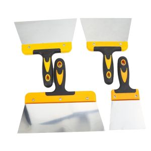 Cheap Boben Industrial Grade DIY Curved Scraper Shovel Plaster Paint Scraper Caulk Removal Putty Knife Construction Tools for sale