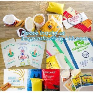 pp bag/sacks used pp bag Woven PP woven bag for packing 50kgs rice, grain,