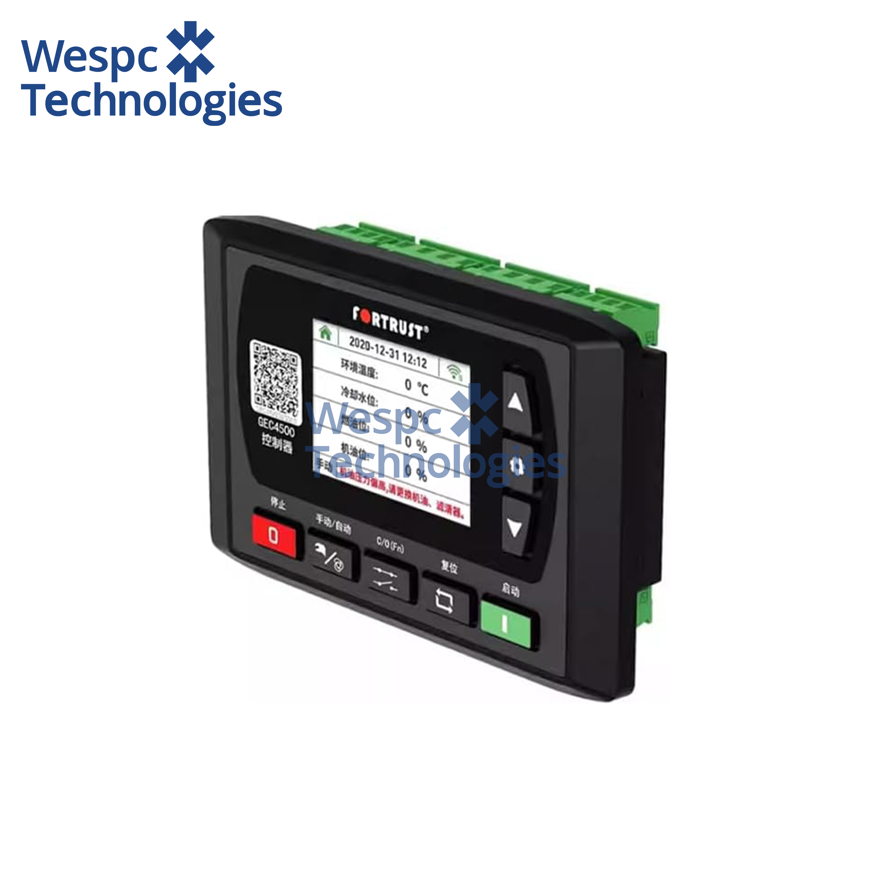 WESPC Original GEC4520 Generator Control Panel Auto Mains Failure Controller