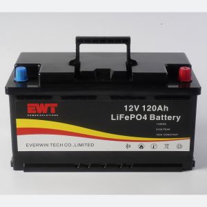 12V 120Ah LiFePO4 Battery Pack for Energy Storage Rechargeable Nominal Voltage
