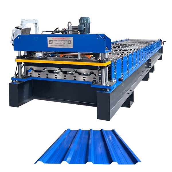 Quality Automatically Cutting Steel Roofing Profile Roofing Panel Sheet Roll Forming Machine for Sales wholesale