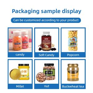 Automatic Food Granule Filling Machine Production Line for Nuts Peanuts Candies