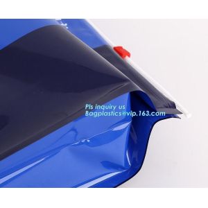 Smell Proof Zipper TPU Coaed Weldable To TPU PVC Waterproof Airtight Zipper For